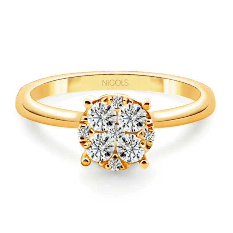 Anillo Diamantes Gardenia 0.52