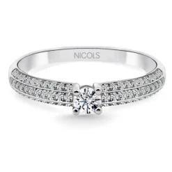 Anillo Diamantes Grace Oro Blanco