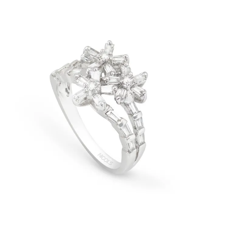 Anillo Diamantes Jardín