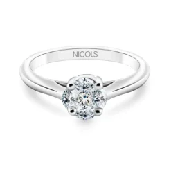 Anillo Diamantes Olivia 0.35