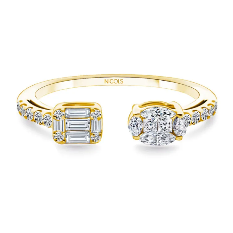 Anillo Diamantes Tú y Yo