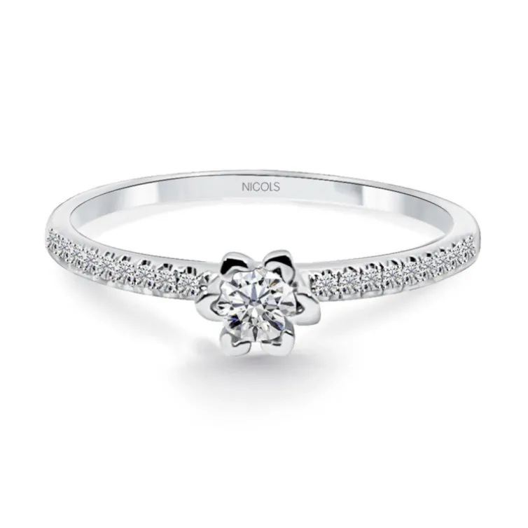 Anillo Diamantes Venus 0.17