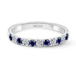 Anillo Diamantes Zafiro Azalea