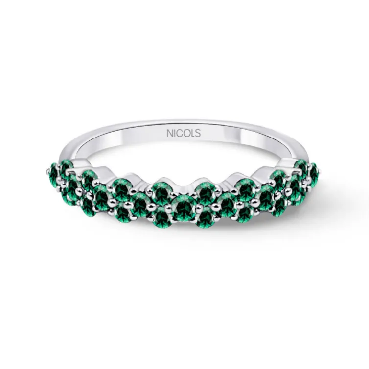 Anillo Emeraldas Honey