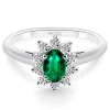 Anillo Esmeralda Dalia 0.60
