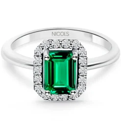 Anillo Esmeralda Sunset 0.75 Ct
