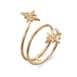 Anillo Estrella Fugaz Cola Doble Little Details