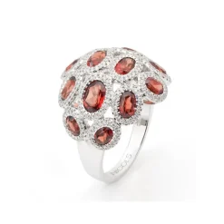 Anillo Granate Galaxy Med