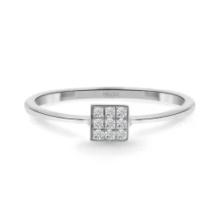 Anillo Mumite Diamantes oro blanco
