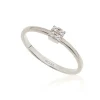 Anillo Mumite Oro Blanco Diamantes 0,05 Ct