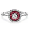 Anillo Ojo De Perdiz Rubi