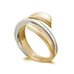 Anillo Oro Basic Gold Banda Convexa Latigo