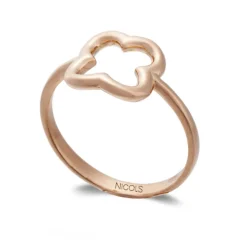 Anillo Oro Basic Gold Trebol