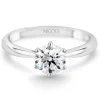 Anillo Oro blanco diamante 0,10 a 0,70 Ct. Alexia