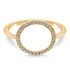 Anillo Oro Circulo Mini Details