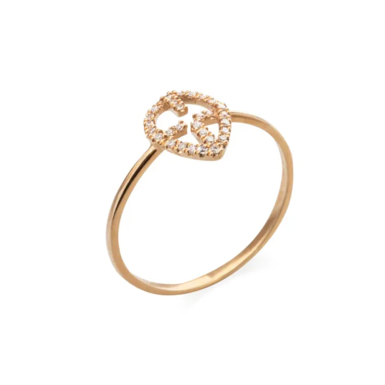 Anillo Oro Cruz Little Details
