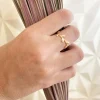 Anillo Oro Hojas Mi Primera Joya