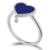 Anillo Oro Lapislazuli Opaque Stones