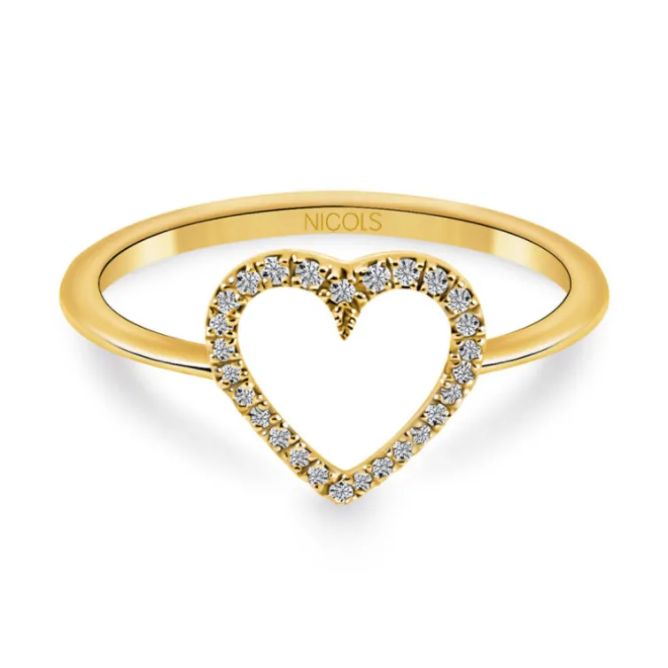 Anillo Oro Love Heart