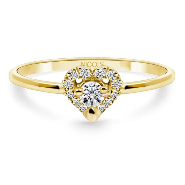 Anillo Oro Love Heart
