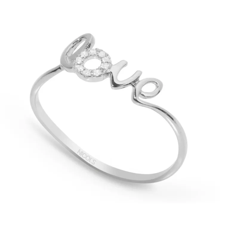 Anillo Oro Love Mini Details