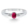 Anillo Rubí Aniversario Diamond Color