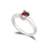 Anillo Rubí Love Heart