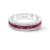 Anillo Rubi Alianza Baguette Amelia