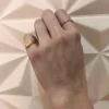 Anillo Sello Oro Mujer Small Circle