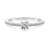 Anillo Solitario Brillante Dafne Petit 0.25
