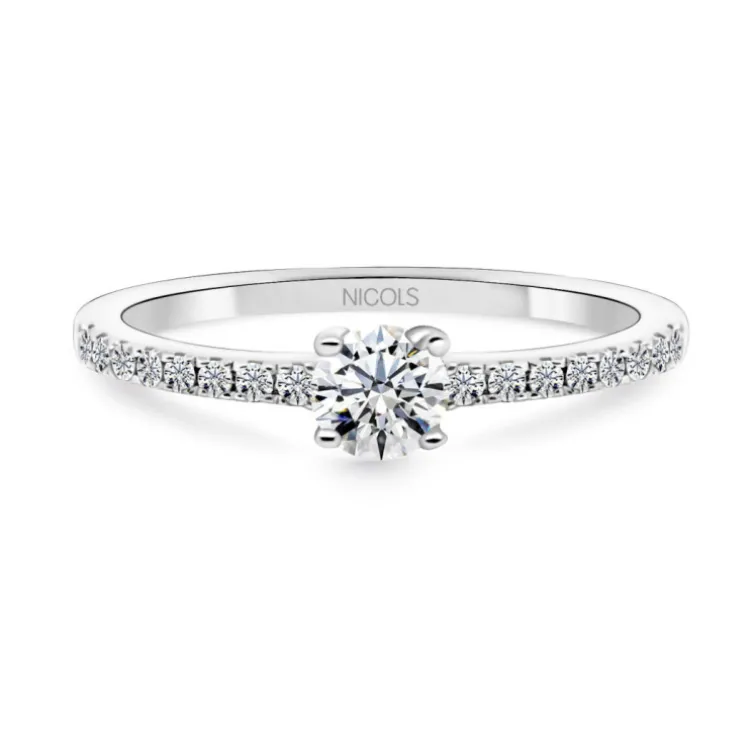 Anillo Solitario Brillante Dafne Petit 0.25
