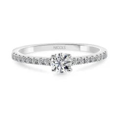 Anillo Solitario Brillante Dafne Petit 0.20