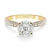 Anillo Solitario Gardenia 1.10 Oro Amarillo
