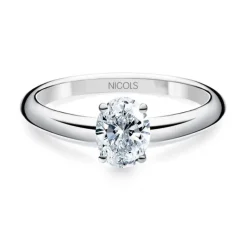 Anillo Solitario Olivia 0.50