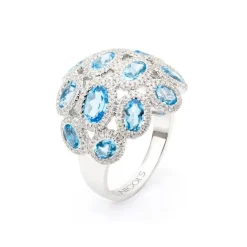 Anillo Topacio Galaxy Med