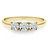 Anillo Trilogy 1.00 Diamante Oro Amarillo