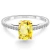 Anillo Zafiro Amarillo Lola 1.30Ct