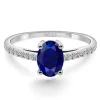 Anillo Zafiro Azul Lola 0.60 ct