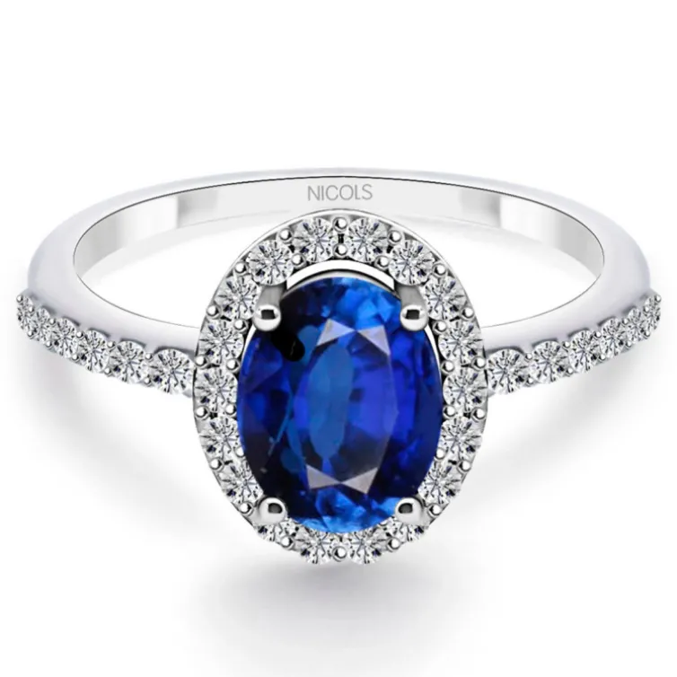 Anillo Zafiro Dalia Sunset 1.20Ct