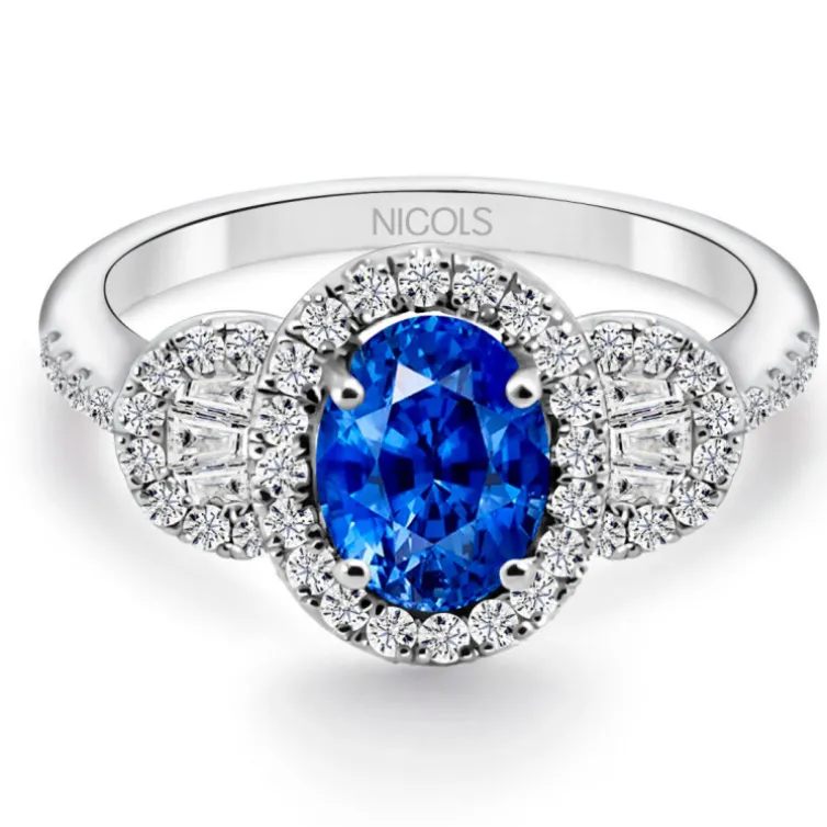 Anillo Zafiro Diamond Colour