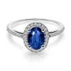 Anillo Zafiro Orla Dalia 0.98