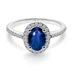 Anillo Zafiro Orla Dalia 0.90