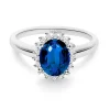 Anillo Zafiro Orla Dalia 1.90