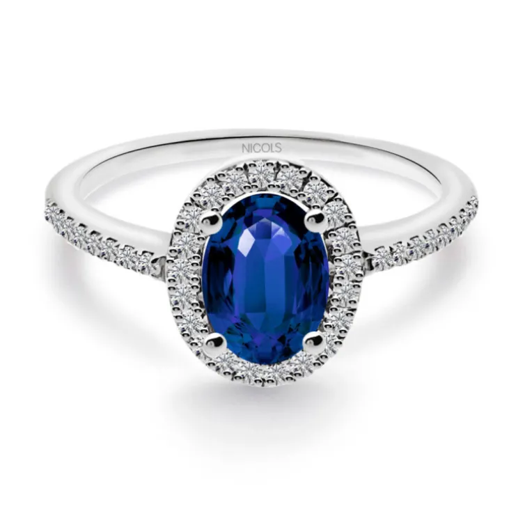 Anillo Zafiro Orla Dalia 0.90