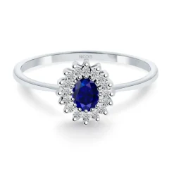 Anillo Zafiro Oval Detail