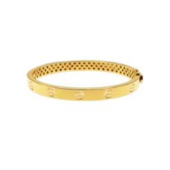 Brazalete de Oro Tornillos Armonía 6mm
