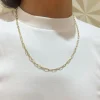 Cadena Oro Amarillo Plana 3.0X9.0Mm 60Cm