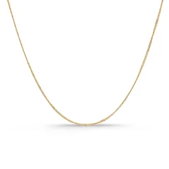 Cadena Oro Barbada 18k 60cm 0.8mm