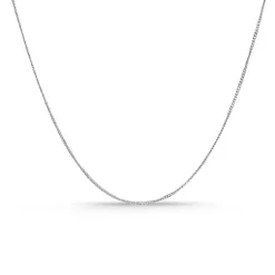 Cadena Oro Blanco Barbada 18k 60cm 0.8mm