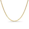 Cadena Oro Forzada 1.7mm 18K 45cm